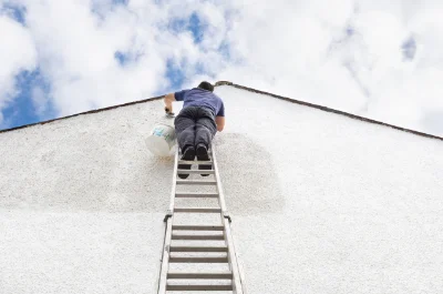 Peinture extérieure à Verquières — façades et ravalement